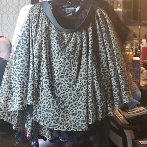 Torrid Leopard Print Tutu style Skirt